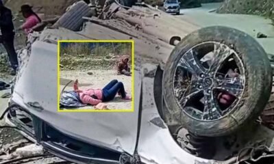 Accidente en la ruta Churcampa – Pampas deja tres heridos en Carpapata
