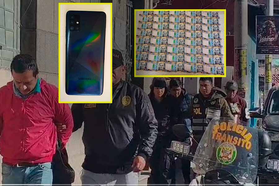 Incautan 40 billetes falsos de cien soles tras intervención policial en Junín