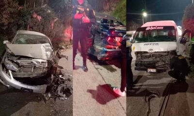 Triple choque en la Carretera Central deja varios heridos en Quebrada Honda