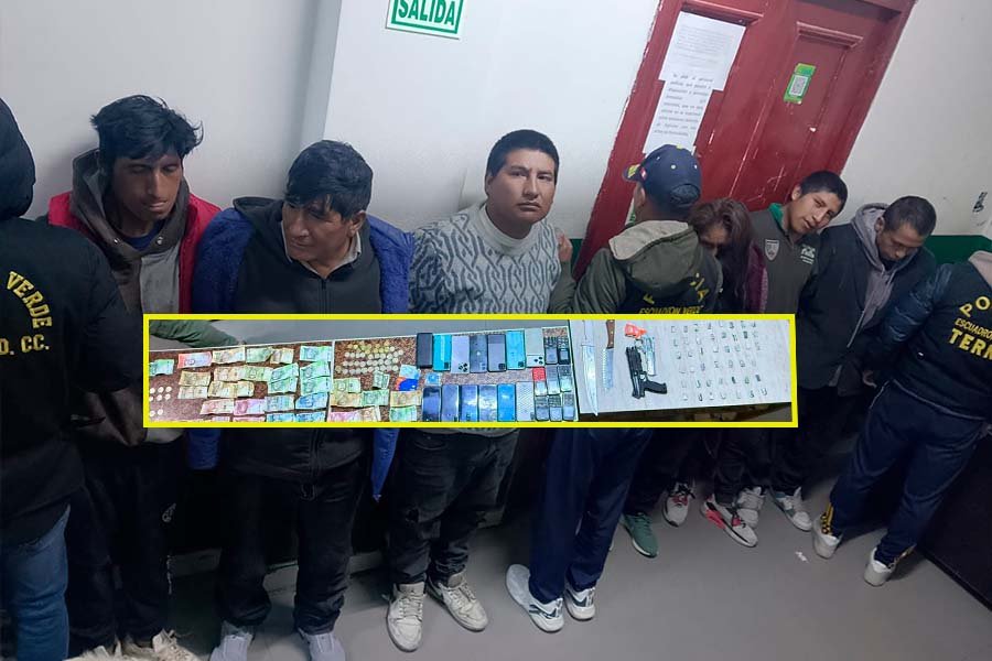 Desarticulan banda criminal “Los Conchos del Miedo” tras operativo por presunto tráfico de drogas
