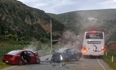 Choque frontal en la Carretera Central deja un muerto y ocho heridos en Jauja