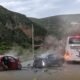 Choque frontal en la Carretera Central deja un muerto y ocho heridos en Jauja