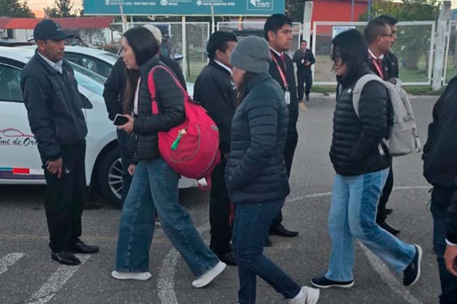 Keiko Fujimori llegó a Junín para cumplir agenda política en el día de su cumpleaños