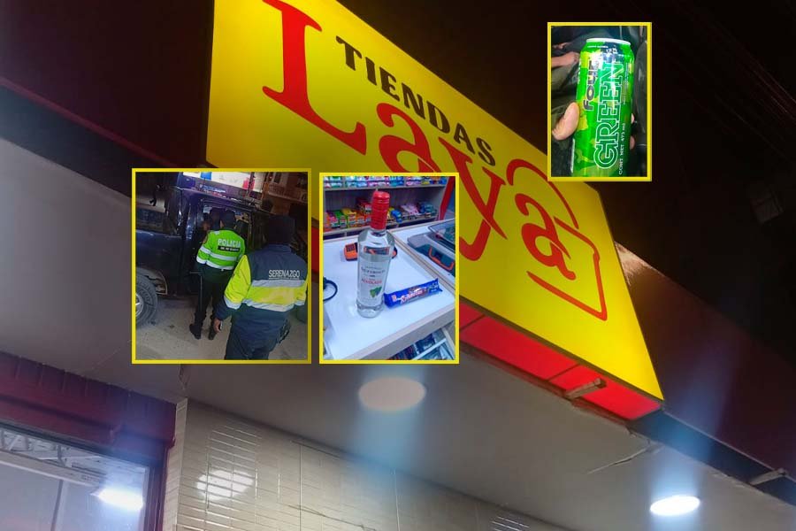 Serenos retienen a dos menores tras presunto hurto en minimarket de San Carlos