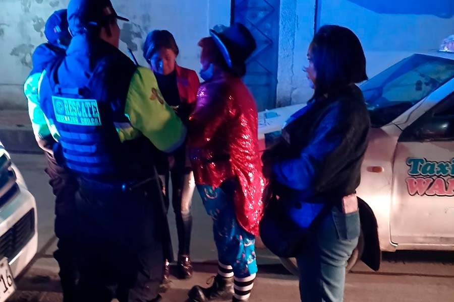 Intervienen a payaso por presunto incumplimiento de contrato en celebración por el Día del Payaso Peruano