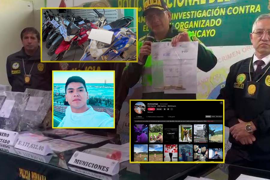 “Jhon Pichari”: el presunto financista que exhibía lujos en TikTok y cayó en operativo policial en Junín