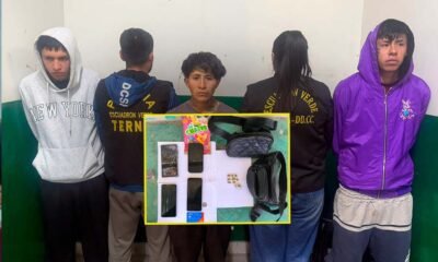 Policía desarticula presunta banda delictiva “Los Rápidos del Maxxoh” en Huancayo