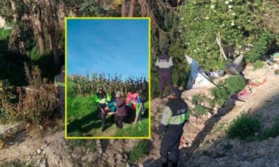 Rescatan a hombre inconsciente en el río Ali: presentaba signos de hipotermia