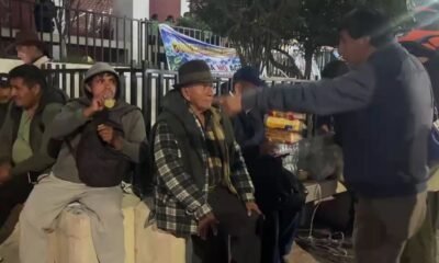 Comuneros de Pariahuanca pernoctarán frente al Gobierno Regional tras enfrentamientos y cuatro heridos