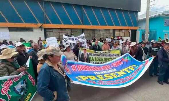 Dirigentes exigen continuidad de proyectos ante inminente cambio de alcalde