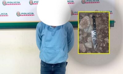 Detienen a joven de 19 años tras presunto ataque con arma blanca a una menor de edad