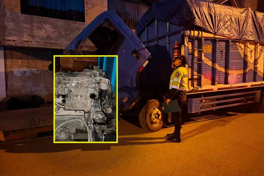 Delincuentes sustraen la memoria de un camión durante la madrugada
