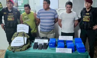 Policía captura a tres presuntos integrantes de banda dedicada al tráfico de drogas en San Ramón