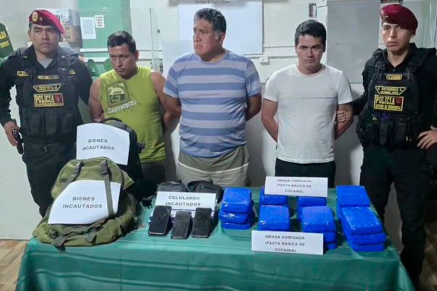 Policía captura a tres presuntos integrantes de banda dedicada al tráfico de drogas en San Ramón