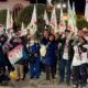 Juntos por el Perú cerró campaña con mitin en la Plaza Constitución y reunió a exautoridades locales