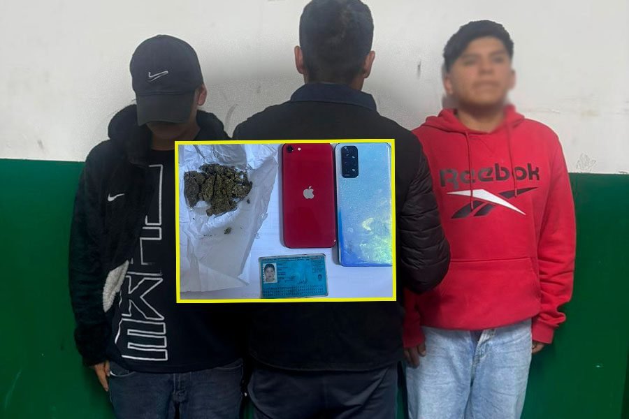 Detienen a dos personas por presunto tráfico ilícito de drogas y otro por falsedad genérica