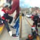 Motociclista y su hijo menor sufren lesiones leves tras caída en Huancayo