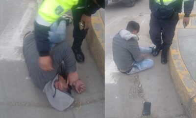 Serenos auxiliaron a ciudadano hallado dormido en la vía pública