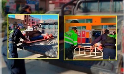 Serenos de Chilca brindan auxilio a joven tras sufrir descompensación en su vivienda