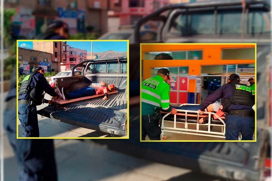 Serenos de Chilca brindan auxilio a joven tras sufrir descompensación en su vivienda