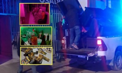 clausuran night club clandestino reincidente y decomisan bienes durante operativo municipal