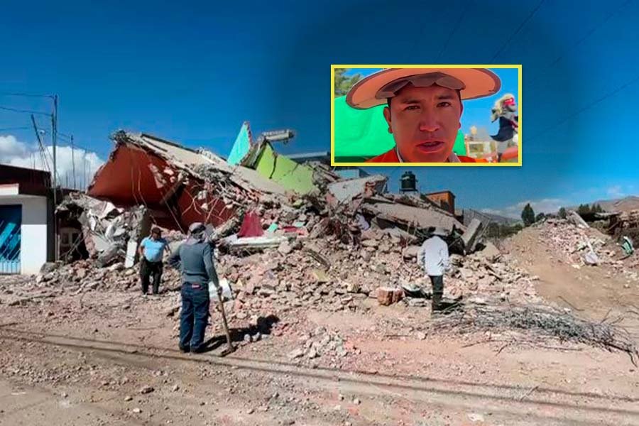 Huayucachi exige ser incluido en la declaratoria de emergencia tras sismo que dañó 109 viviendas