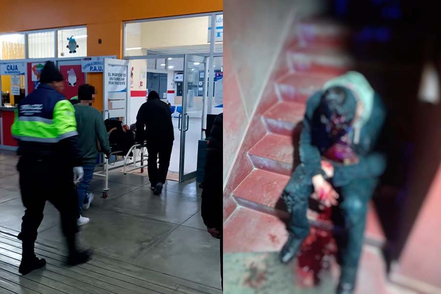 Varón en presunto estado de ebriedad resulta herido tras sufrir caída en gradas de su vivienda