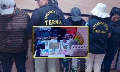 Policía detiene a tres presuntas integrantes de “Las Hermanas Canahualpa”
