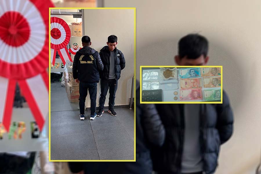 Detienen a joven por presunto delito de tráfico ilícito de drogas en El Tambo