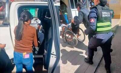 Menor de edad es auxiliado y trasladado al hospital tras sufrir fuerte golpe en la cabeza