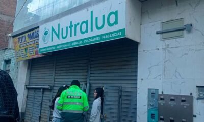 Delincuentes roban S/ 17 mil y una laptop de tienda "Nutralua" tras forzar el ingreso