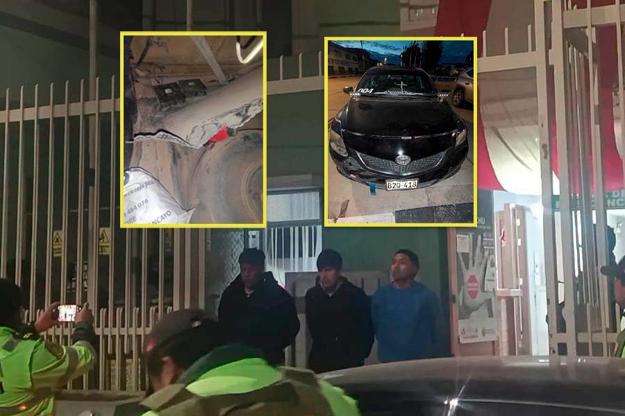 Detienen a tres personas tras presunto robo de memorias de vehículos en Antaccocha