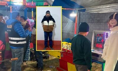 Policía detiene a hombre por presunto funcionamiento ilegal de máquina tragamonedas en Concepción