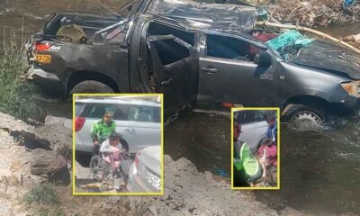 Camioneta cae al río Shullcas y deja un fallecido y dos mujeres heridas