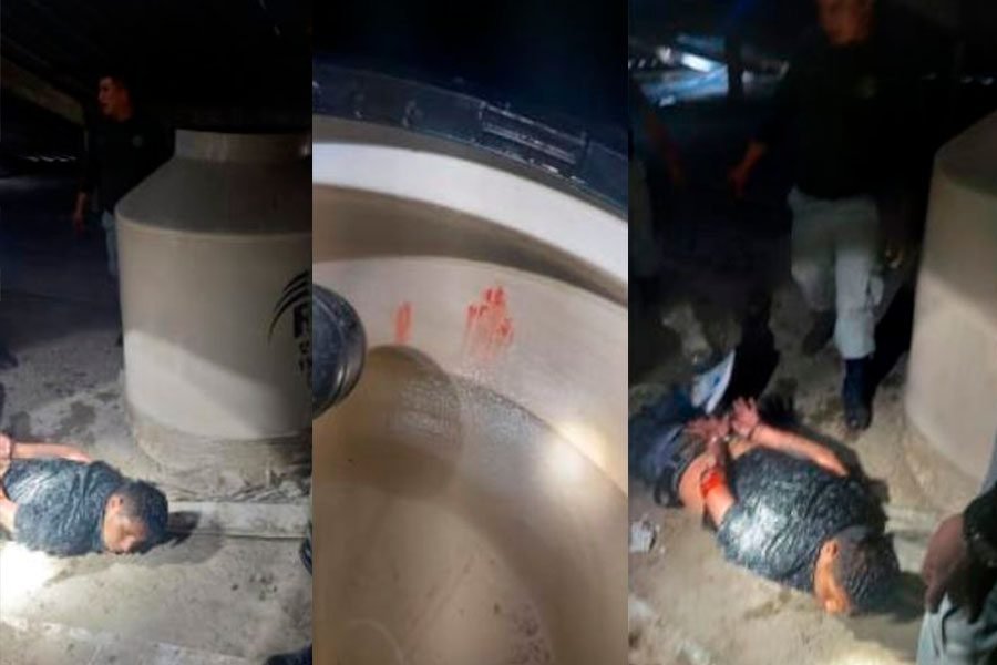 Interno intenta fugarse de penal de Huamancaca Chico y se esconde en tanque de agua