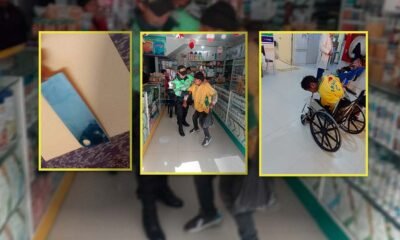 Serenazgo y Policía detienen a sujeto acusado de intimidar a ciudadanos con arma blanca