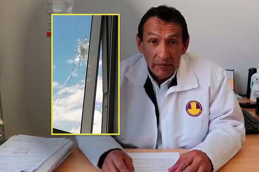 Bala impacta ventana del Hospital Carrión y genera preocupación por la seguridad en zona de hospitalización