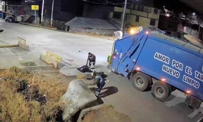 Vecinos de El Tambo denuncian que trabajador de limpieza arrojó colchón a una acequia
