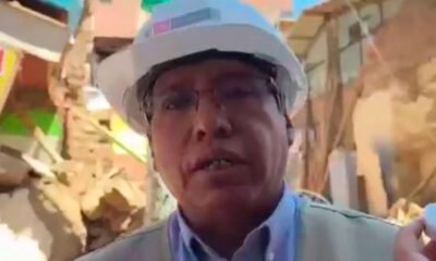 Casona en riesgo de colapso pone en peligro a transeúntes y obliga a un desmontaje controlado