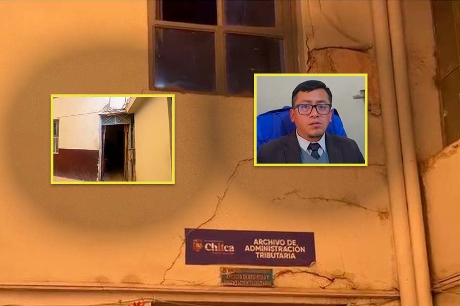 Municipalidad de Chilca restringe acceso a local municipal tras aparición de nuevas grietas