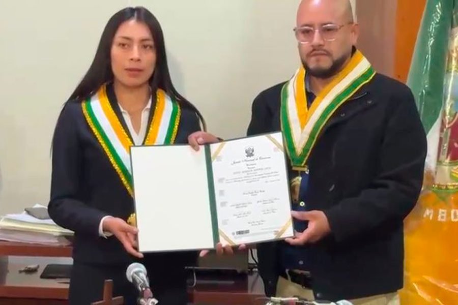 Crisis política marca juramentación de Jenny Andrés como nueva alcaldesa de El Tambo