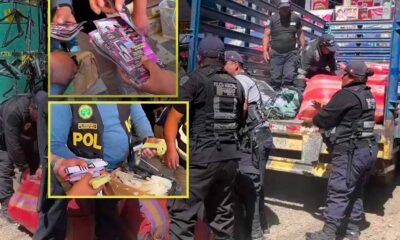 Operativo en Huancayo deja más de 17 intervenidos y más de 100 costales de mercadería incautada