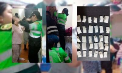 Incautan 30 envoltorios con marihuana y otras drogas en penal de mujeres de Concepción