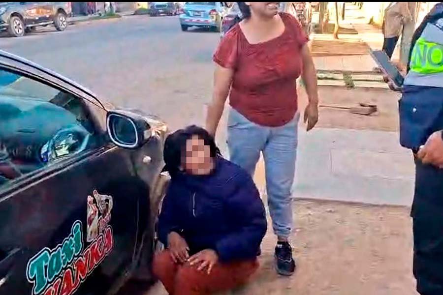 Mujer es retenida por presunto intento de hurto en una tienda de la avenida José Olaya
