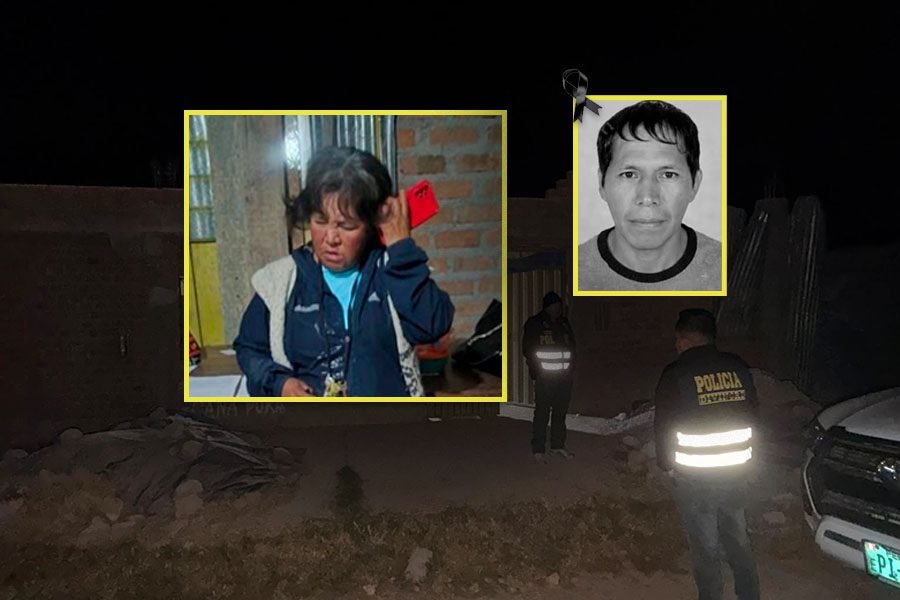 Pruebas de luminol buscan rastros de sangre en vivienda de mujer investigada por muerte de comerciante hallado en canal de Sicaya