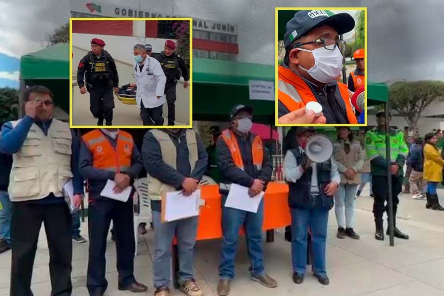 Simulacro Nacional Multipeligro evidencia vulnerabilidad sísmica de Huancayo