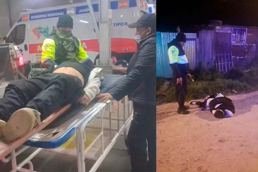 Serenos de Chilca auxilian a joven hallado inconsciente cerca del Óvalo de Azapampa