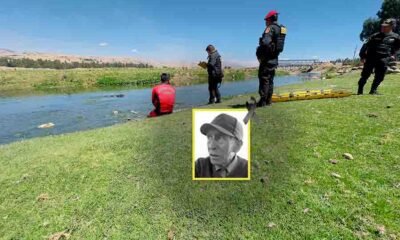 Concepción: hallan muerto en el río Achamayo a adulto mayor reportado como desaparecido