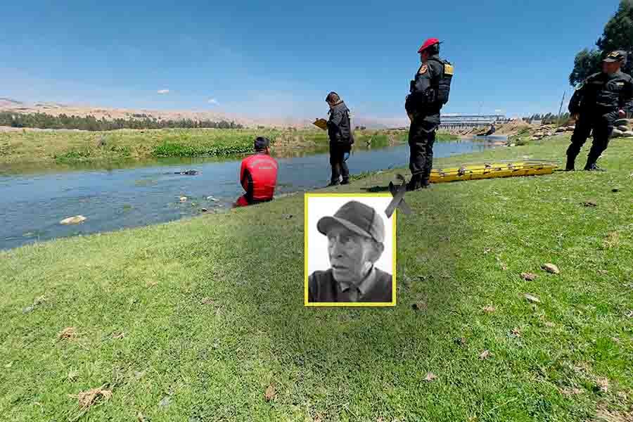 Concepción: hallan muerto en el río Achamayo a adulto mayor reportado como desaparecido