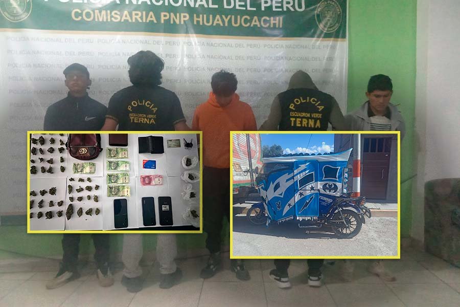 Policía desarticula presunta banda “Los Voladores de Chupuro” y detiene a tres personas